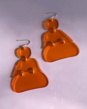 Reworked Plane Ovoid Earrings