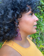Reworked Plane Ovoid Earrings
