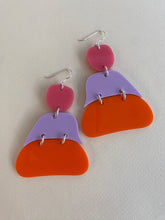 Reworked Plane Ovoid Earrings
