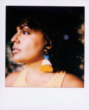 Reworked Plane Ovoid Earrings
