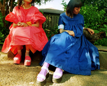Harvest Dress - Electric Blue