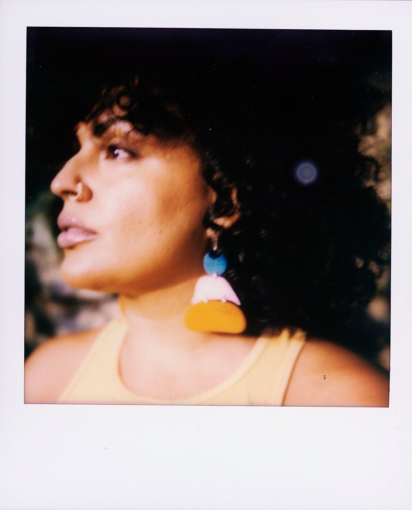Reworked Plane Ovoid Earrings