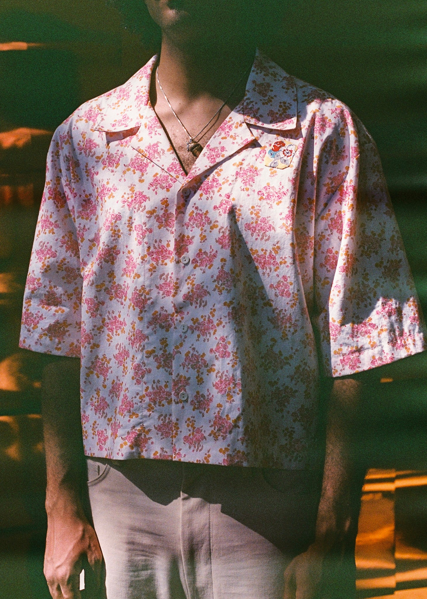 Peony Shirt - Floral Print