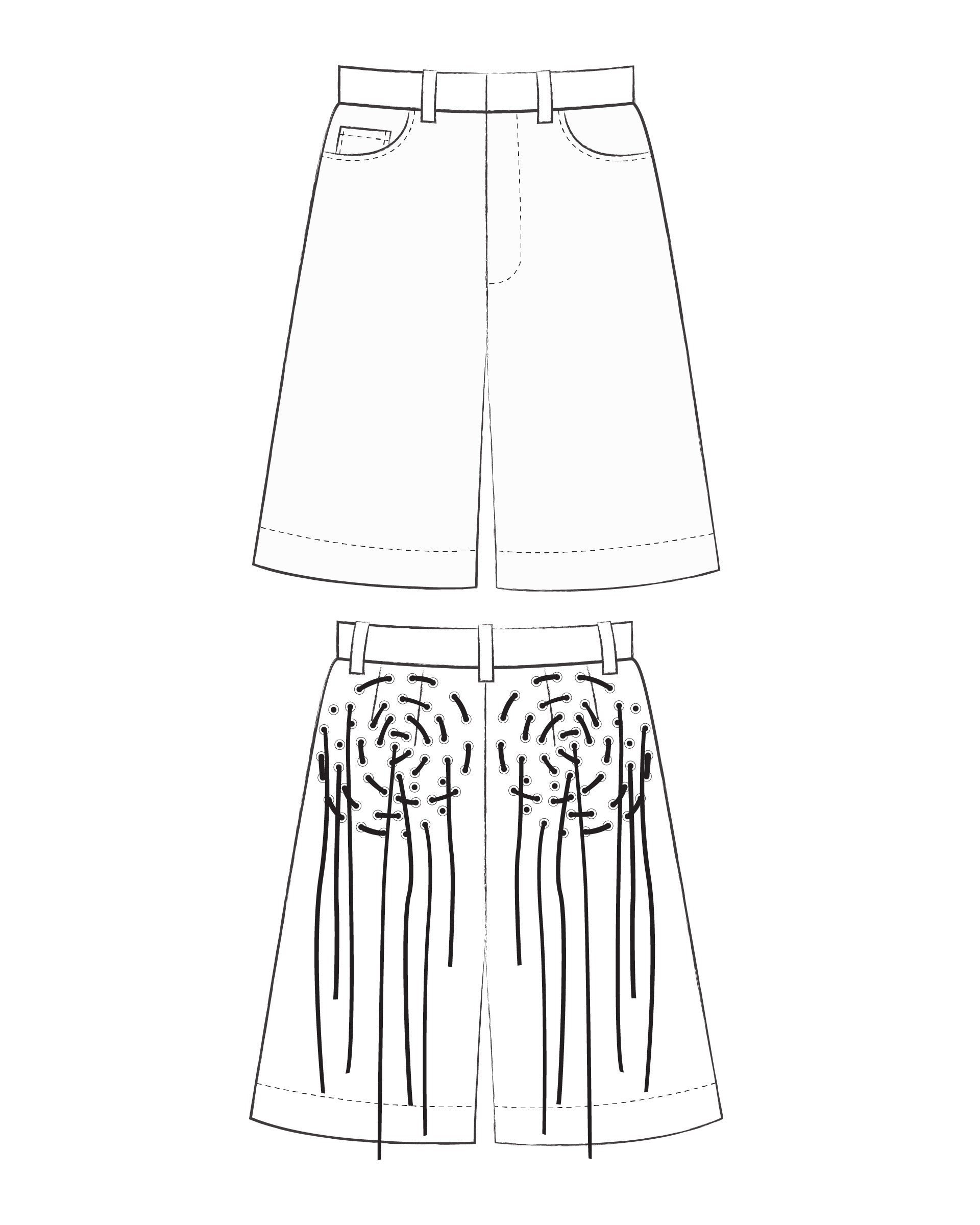 Grommet Shorts