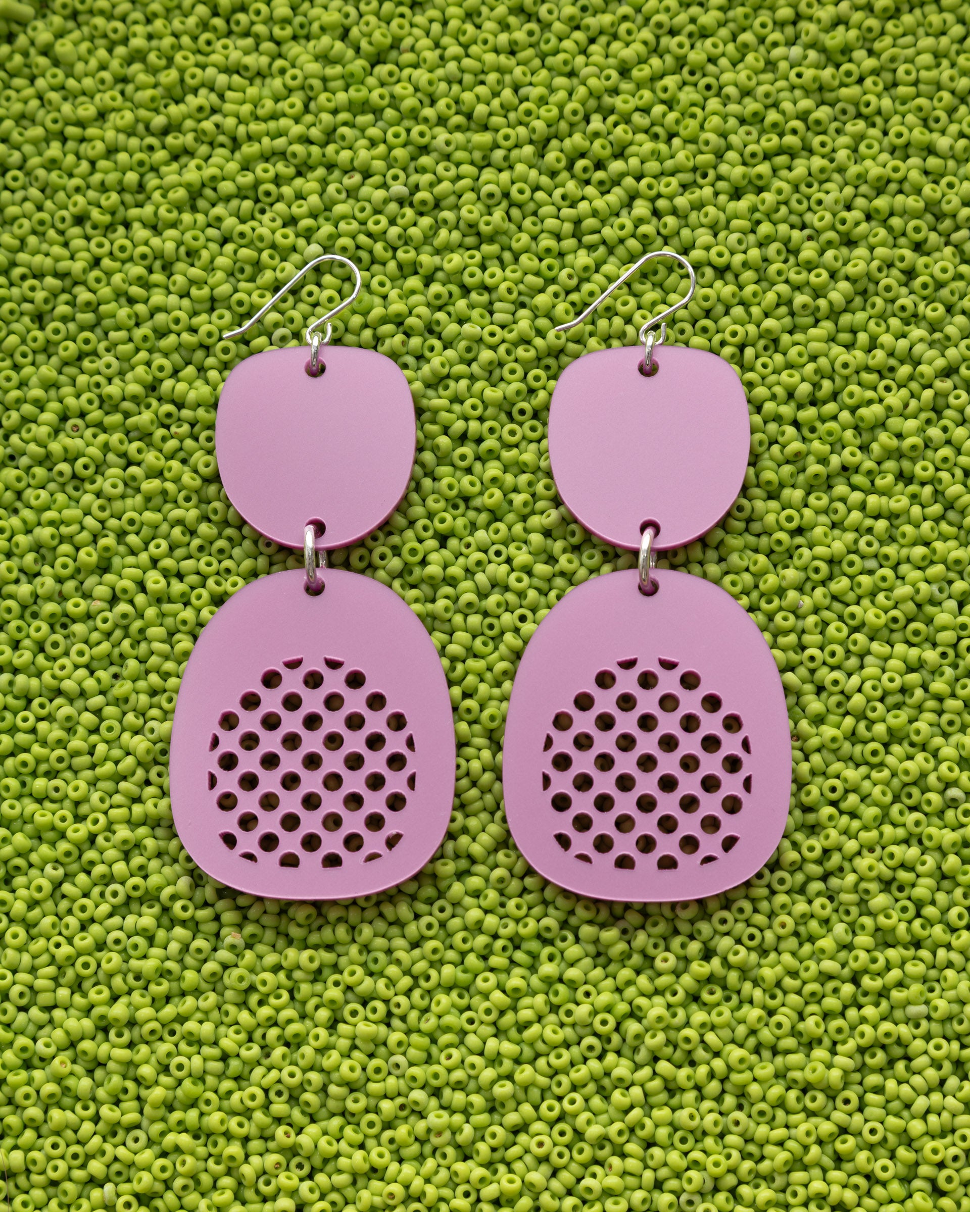 Inverted Ovoids Polka Dot