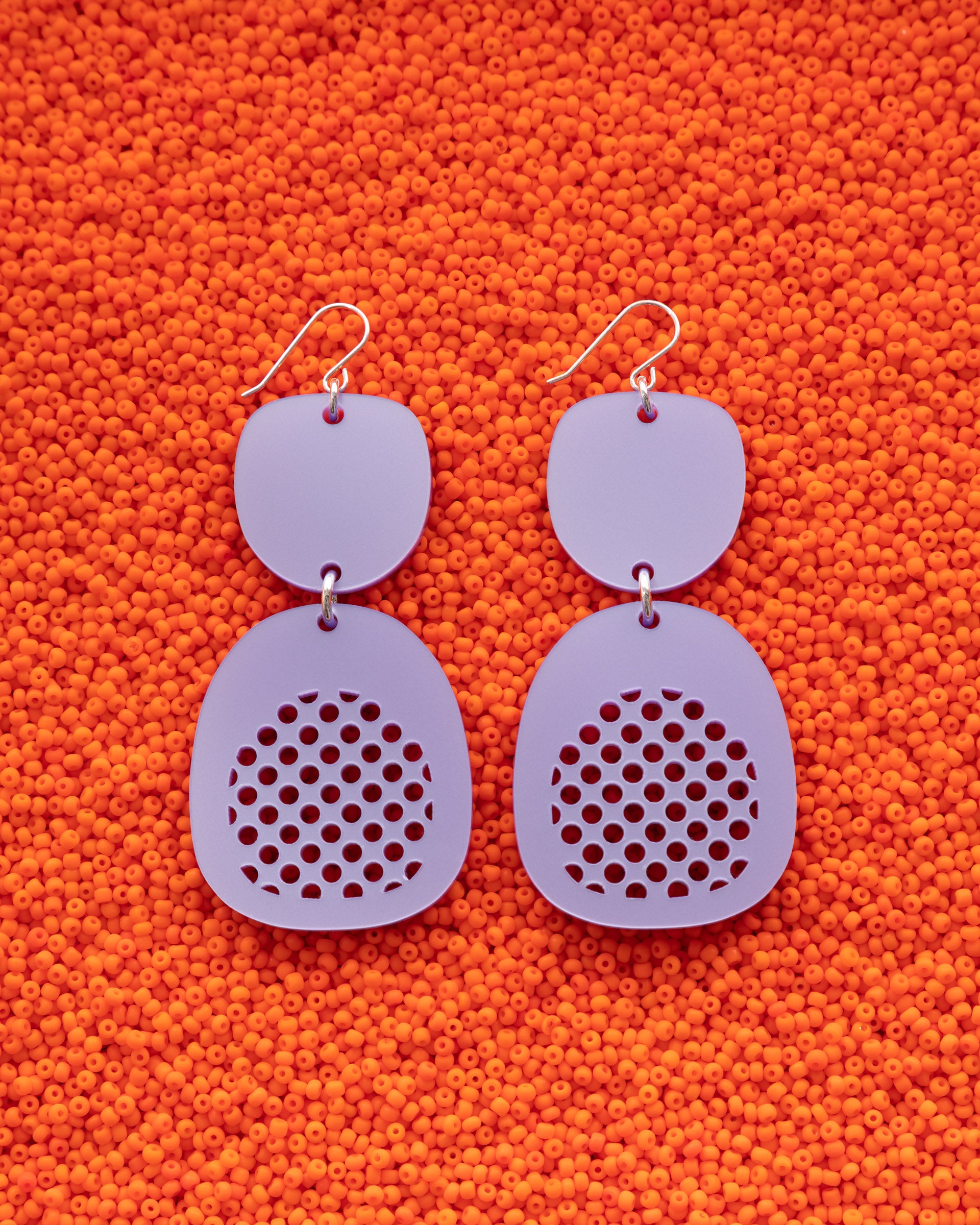 Inverted Ovoids Polka Dot