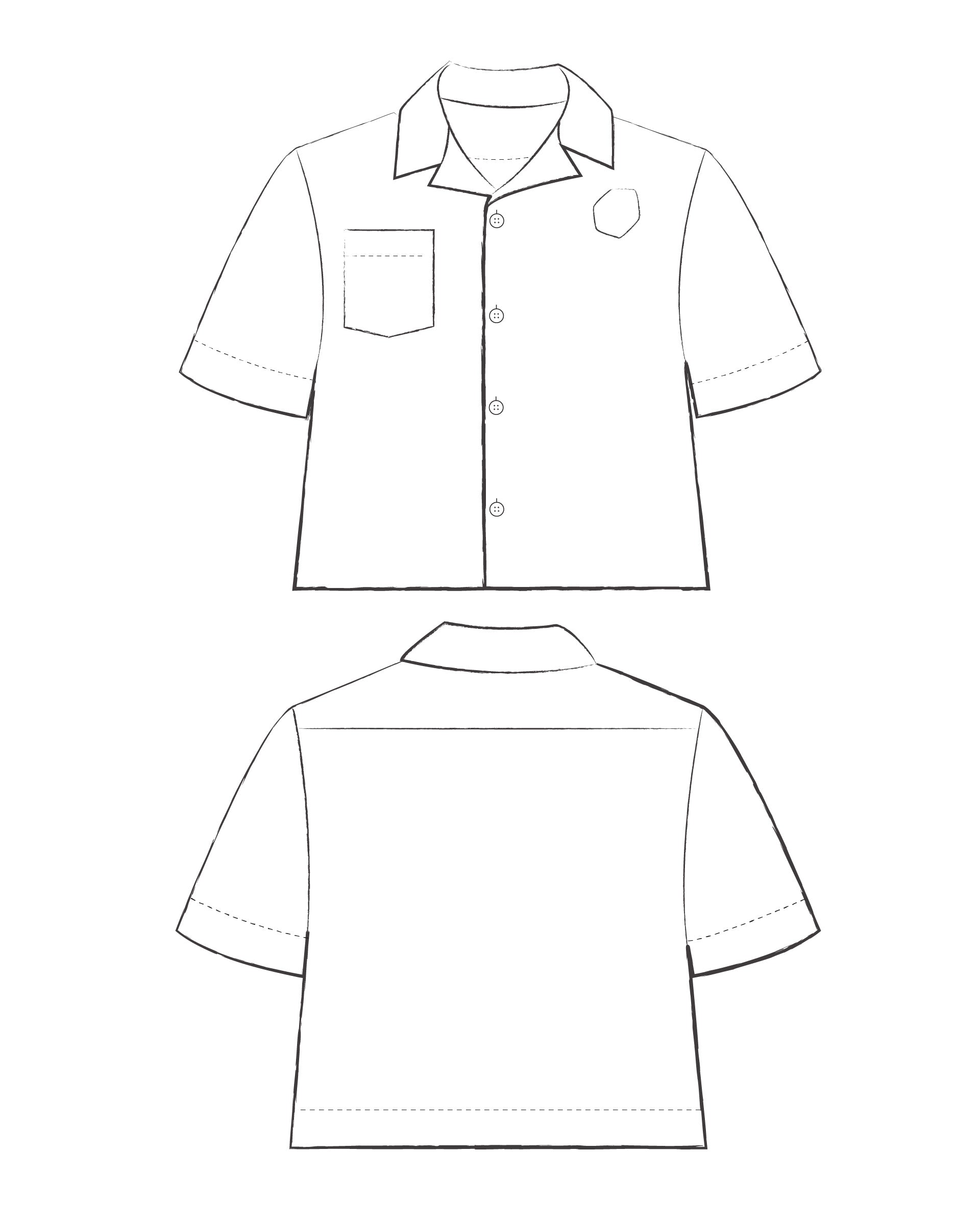 Peony Shirt - Mint
