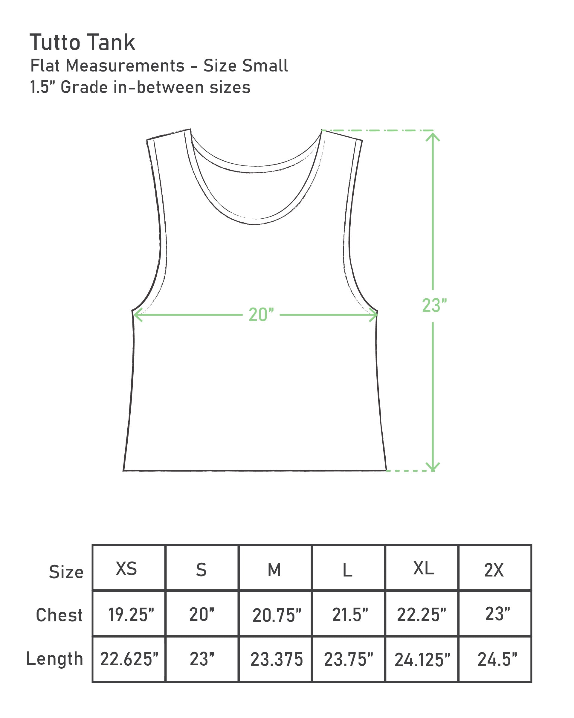 Tutto Tank in Lemon