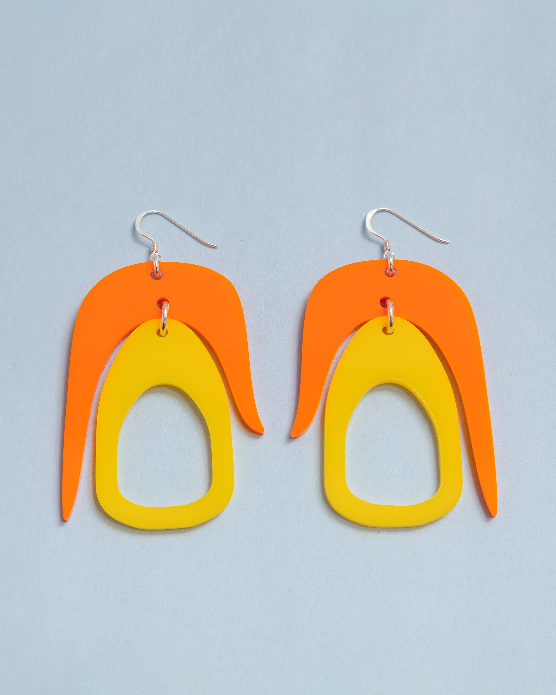 Salish Chandelier - Orange/Yellow